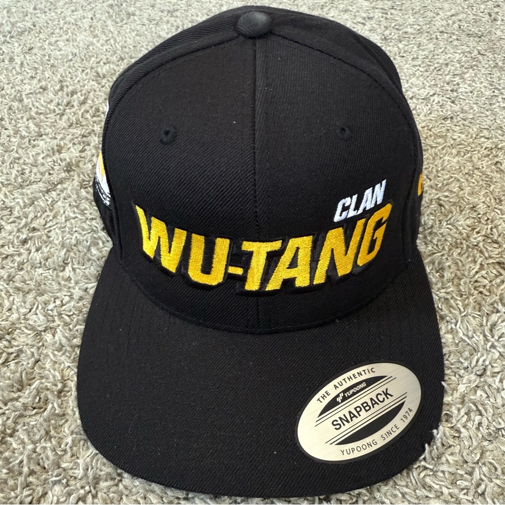 🔴Wu-Tang Hat Authentic Snapback WuTang Black Yellow Killarmy Gza Rza